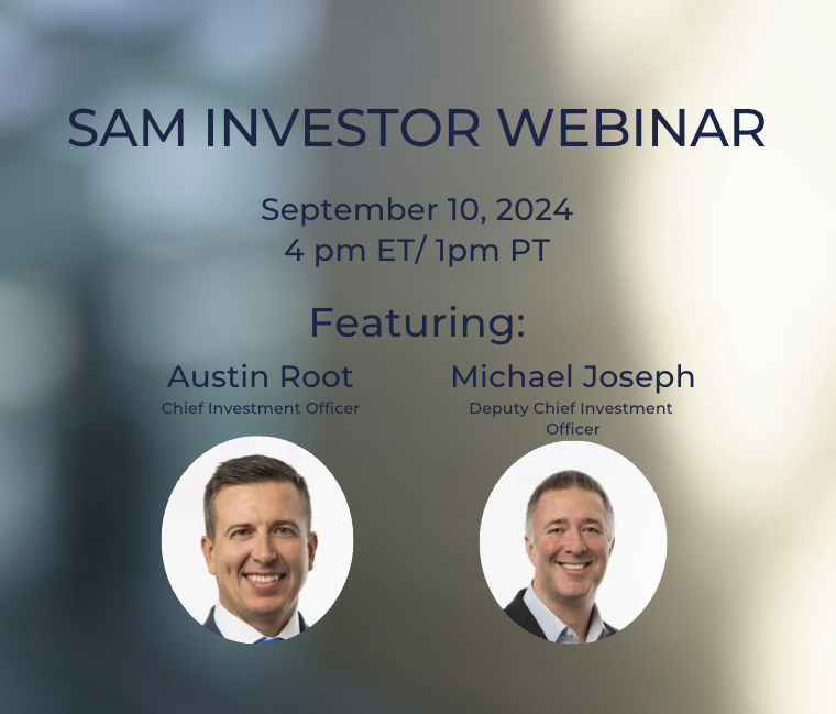 SAM Investor Webinar 9.10.24